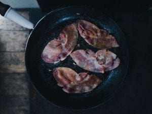 frying bacon is a risk factor for cancer
