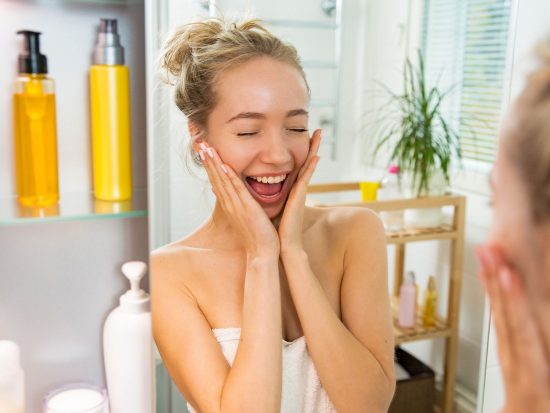 Skinimalism makes this woman happy