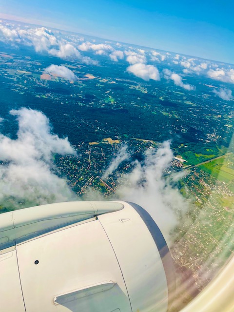 View from the airplane